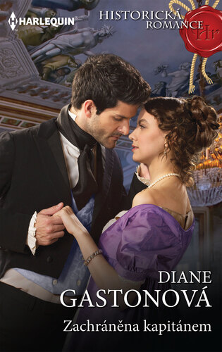 Kniha Zachráněna kapitánem - Diane Gaston