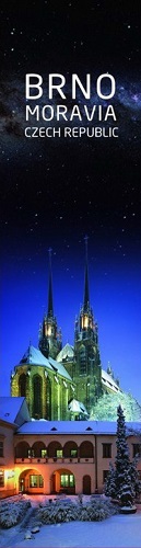 Kniha Mapcards.net, s.r.o. 3D záložka Brno, Moravia, Czech Republic