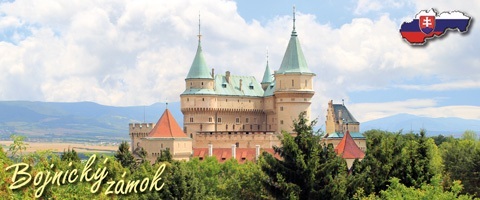Kniha tvorme s.r.o. magnetka - MBO004 - Bojnice (zámok, deň)