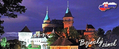 Kniha tvorme s.r.o. magnetka - MBO005 - Bojnice (zámok, noc)