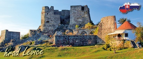 Kniha tvorme s.r.o. magnetka - MLV001 - hrad Levice