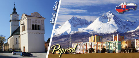 Kniha tvorme s.r.o. magnetka - MPP002 - Poprad (Spišská Sobota, Tatry)