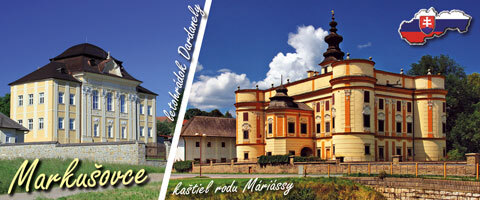 Kniha tvorme s.r.o. magnetka - MSN005 - Markušovce (letohrádok Dardanely, kaštieľ)