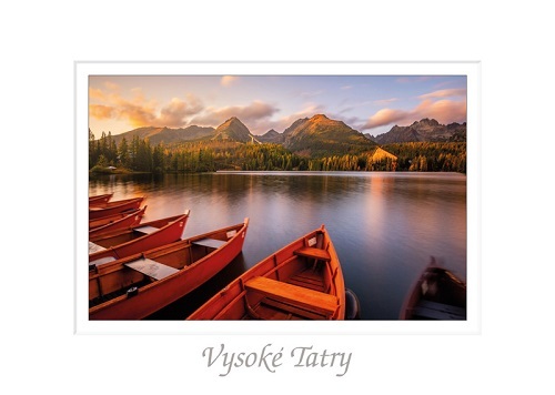 tvorme s.r.o. Pohľadnica A6 Vysoké Tatry III (Štrbské Pleso)