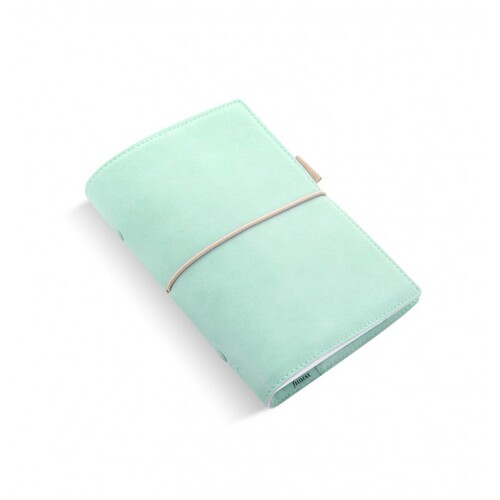 Kniha Filofax Diár Filofax Domino Soft osobný A6 pastelovo zelený 2024