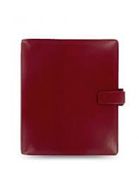 Kniha Filofax Diár Filofax Metropol A5 červený 2024