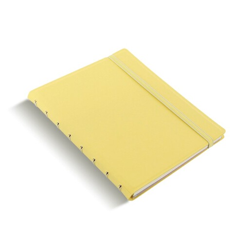 Filofax Notebook Filofax Pastel A5 pastelovo žltá