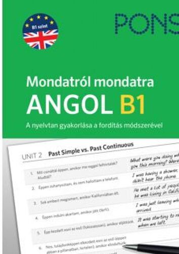 Kniha PONS Mondatról mondatra Angol B1 - Magdalena Filak,Filip Radej