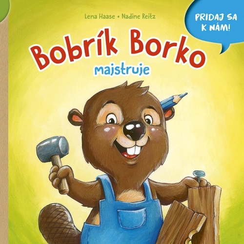 Kniha Bobrík Borko majstruje