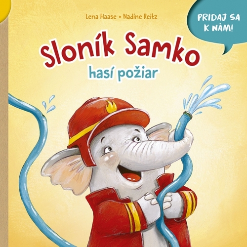 Kniha Sloník Samko hasí požiar