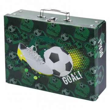 Skladací Školský kufrík Futbal  Baagl