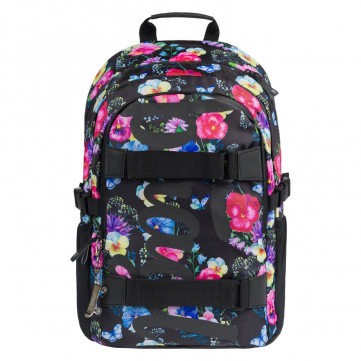 Školský batoh Skate Flowers Baagl