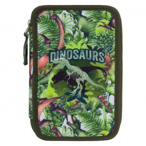 Školský peračník dvojposchodový Dinosaurus Baagl