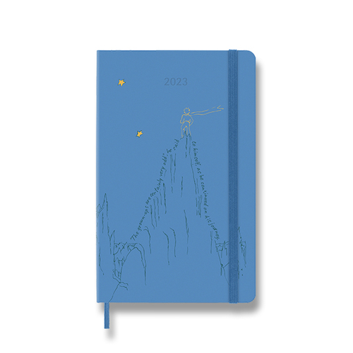 Diár MOLESKINE 2023 týždenný Le Petit Prince Mountain L