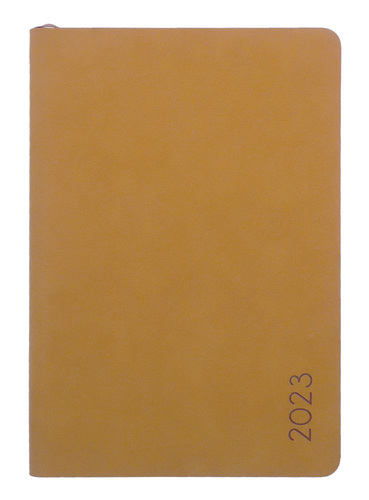 Mesačný diár 2023 s notesom DiNo B5 piesková, 160 x 230 mm