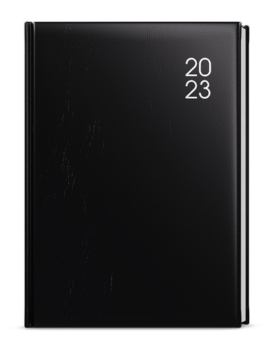 Týždenný diár Tomáš 2023 balacron A4 čierna, 200 x 280 mm