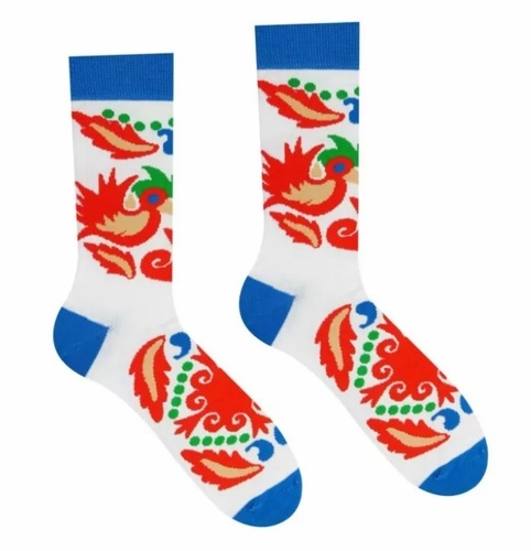 Unisex ponožky Kohút HestySocks (veľkosť: 43-46)