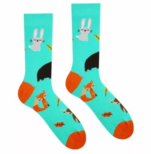 HestySocks Unisex ponožky Zvieratká HestySocks (veľkosť: 39-42)