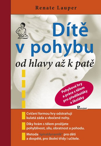 Kniha Dítě v pohybu od hlavy až k patě
