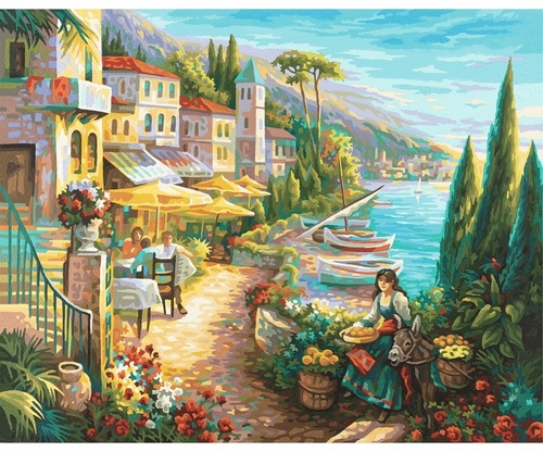 Maľovanie podľa čísel Bella Italia (40x50 cm) Schipper