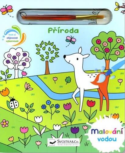 Kniha Malování vodou Příroda