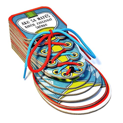 Kniha Ako sa Matúš naučil zaväzovať šnúrku