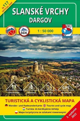 Slanské vrchy - Dargov TM 117 - 1:50 000, 3. vydanie