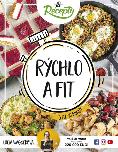 Kniha Fit recepty Rýchlo a fit