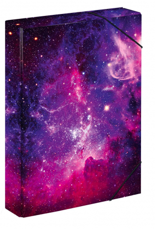 Baagl Dosky na Školské zošity A4 Jumbo Galaxy Baagl