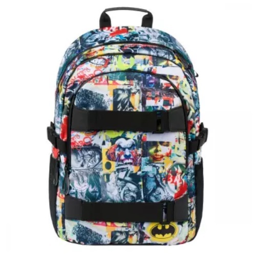 Kniha Baagl Školský batoh Skate Batman Komiks Baagl