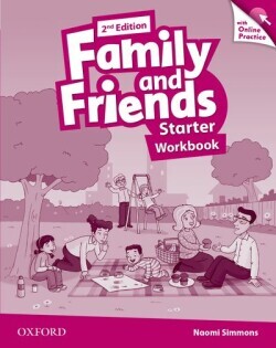 Family and Friends, 2nd Edition Starter Workbook + Online - Naomi Simmons