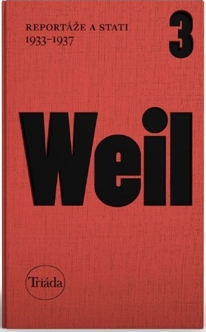 Kniha Reportáže a stati 1933–1937