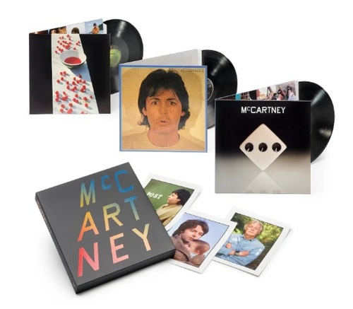 Kniha McCartney Paul - McCartney I,II,III (Limited Box Set) 3LP