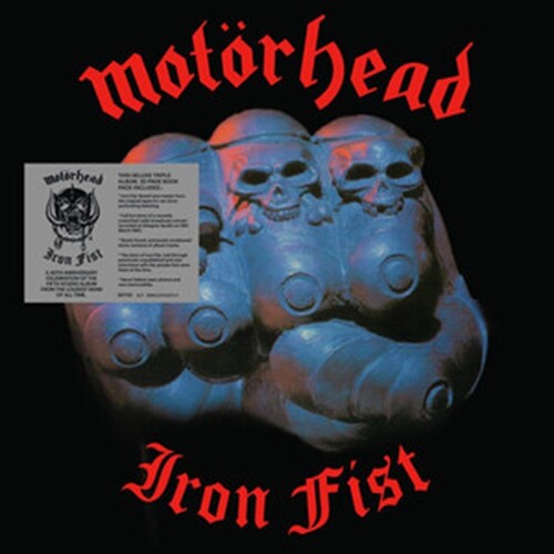 Kniha Motörhead - Iron Fist (Black & Blue Swirl) LP