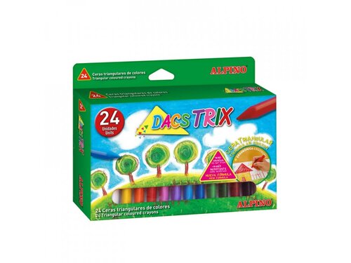 Alpino Balenie 24 voskoviek Dacstrix