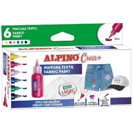 Alpino Trblietavé tempery na textil Crea+