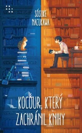 Kniha Kocour, který zachránil knihy
