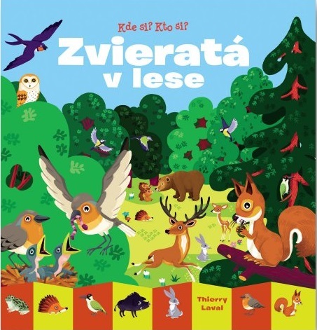 Kniha Kde si? Kto si? Zvieratá v lese