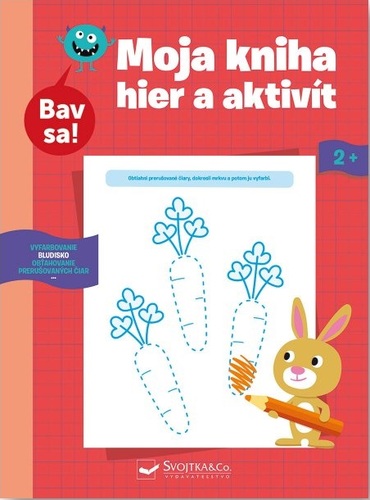 Kniha Moja kniha hier a aktivít 2+