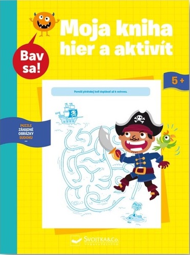Kniha Moja kniha hier a aktivít 5+