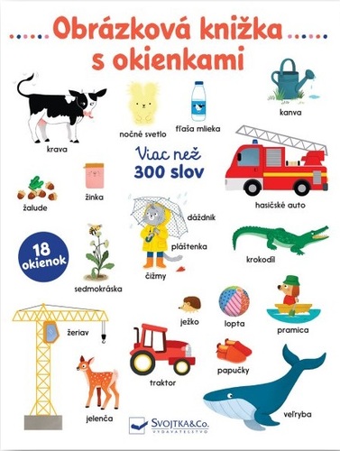 Kniha Obrázková knižka s okienkami