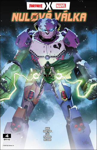 Kniha Fortnite X Marvel: Nulová válka 4
