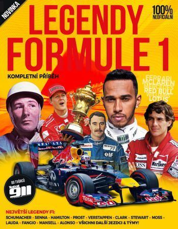 Kniha Legendy Formule 1 – Kompletní příběh