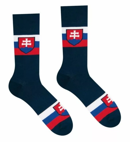 Unisex ponožky Slovensko HestySocks (veľkosť: 35-38)