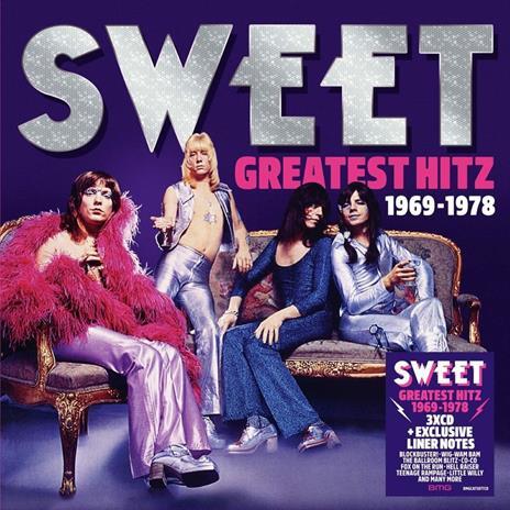 Sweet - Greatest Hitz!: The Best Of Sweet 1969-1978 3CD