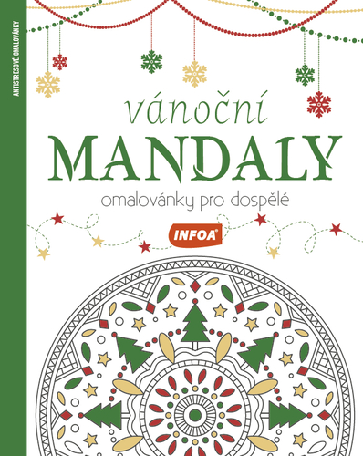 Kniha Vánoční mandaly Omalovánky pro dospělé