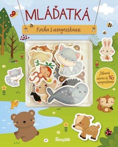 Kniha Kniha s magnetkami: Mláďatká