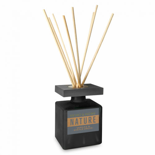 Difuzér NATURE Vanilka & svetlé drevo, 80ml