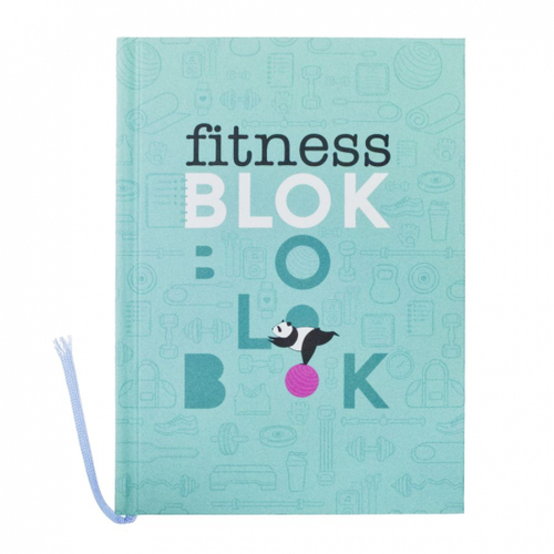 Fitness motivačný blok, 19,5 cm × 14,2 cm