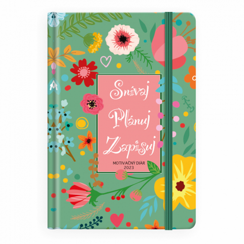 Motivačný diár 2023 Journal - Mint